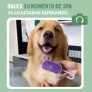 Cepillo de vapor multifuncional 4 en 1 para perros